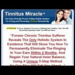 How To Cure Ringing Ears – TINNITUS MIRACLE.wmv